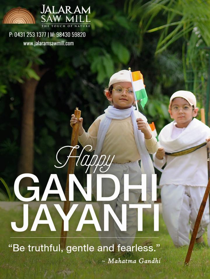 Happy Gandhi Jayanthi